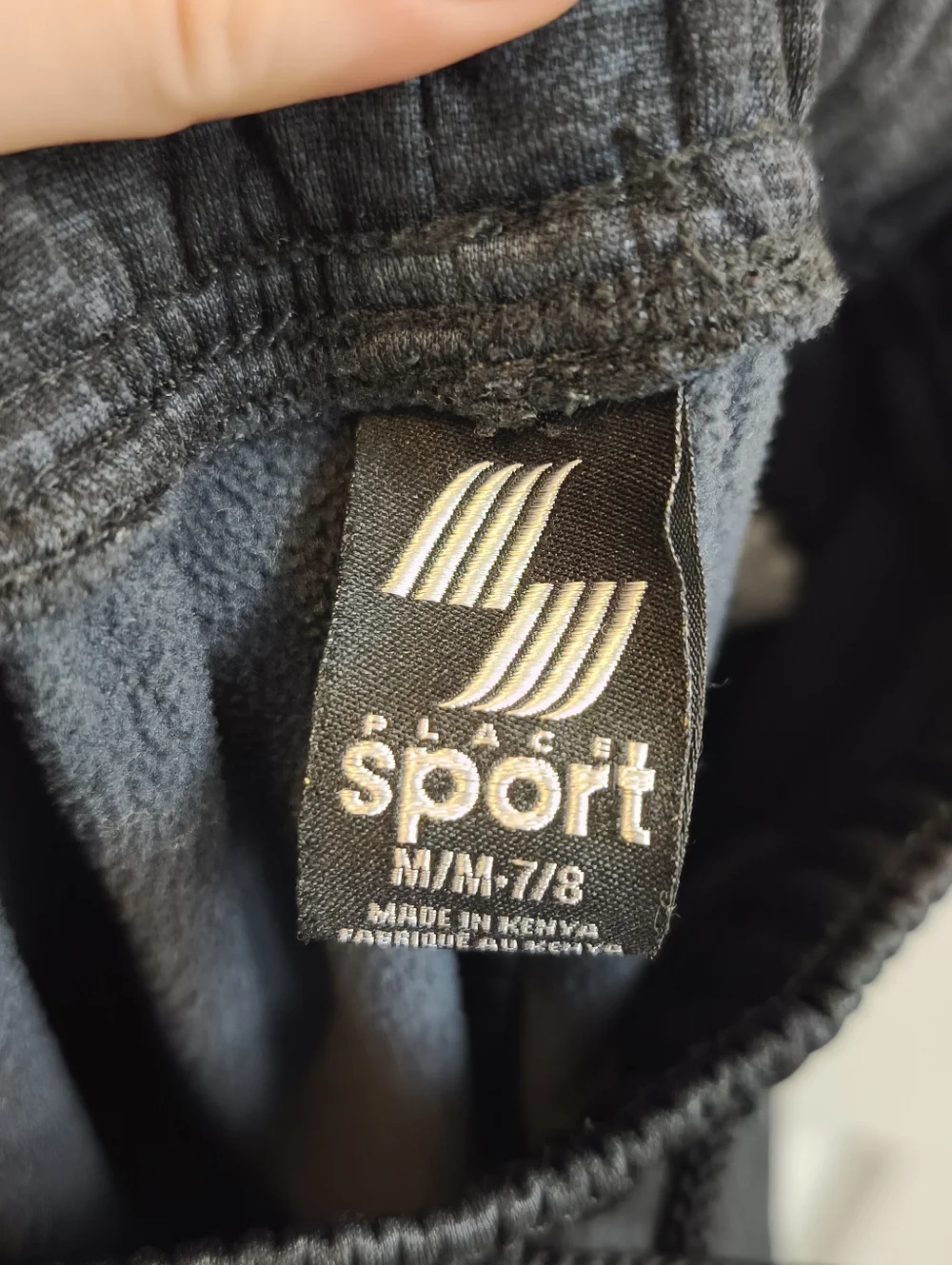 Place Sport Youth Athletic Grey Pants
